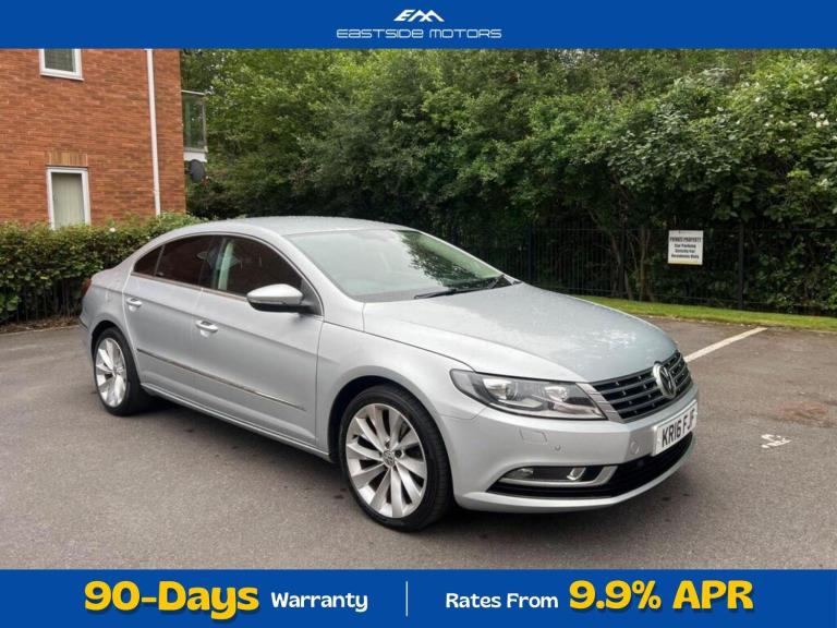 2016 Volkswagen CC 2.0 TDI 150 BlueMotion Tech GT 4dr DSG COUPE DIESEL Automatic