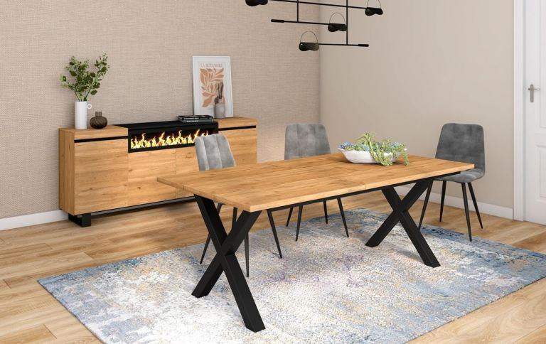 Brandnew dining table measures 194 cm long x90 cm width cm x75 cm tall