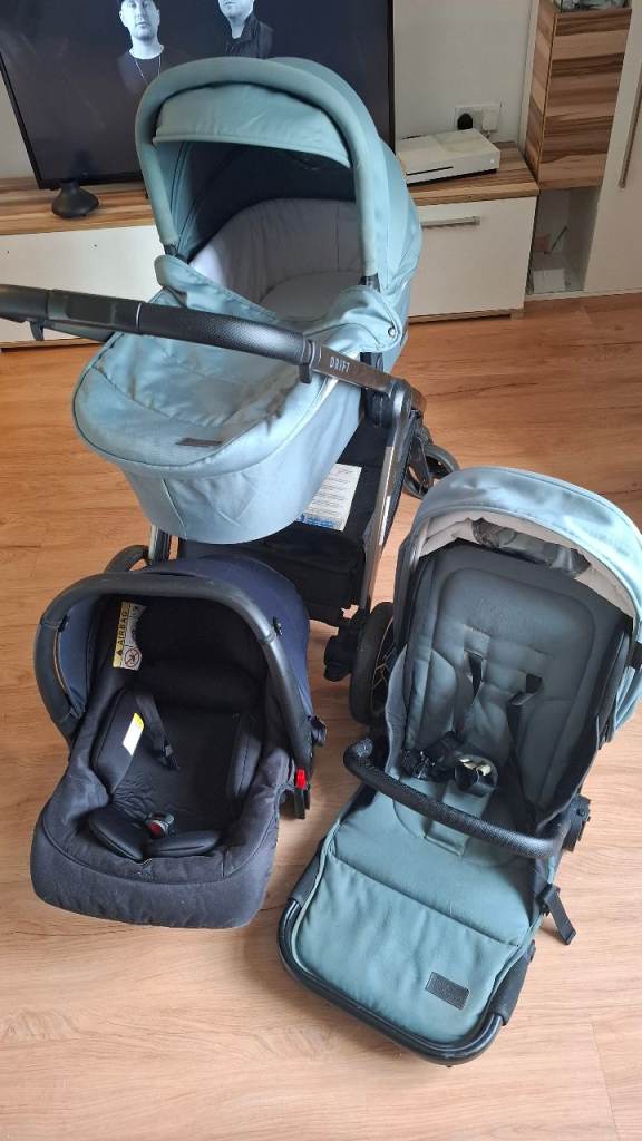 Baby elegence green travel system 
