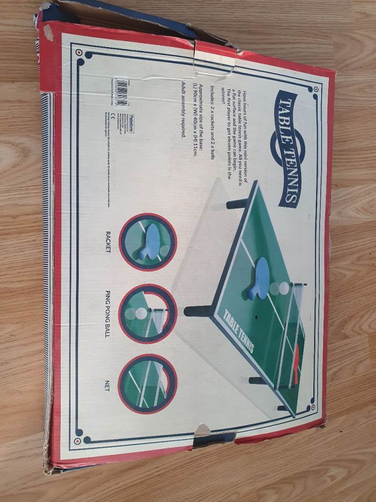 Table Tennis Set without 1 leg