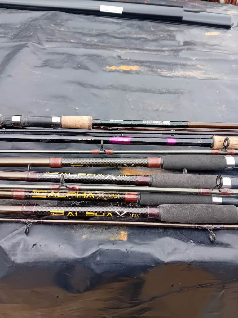Selection of Fishing Rods – Good Condition