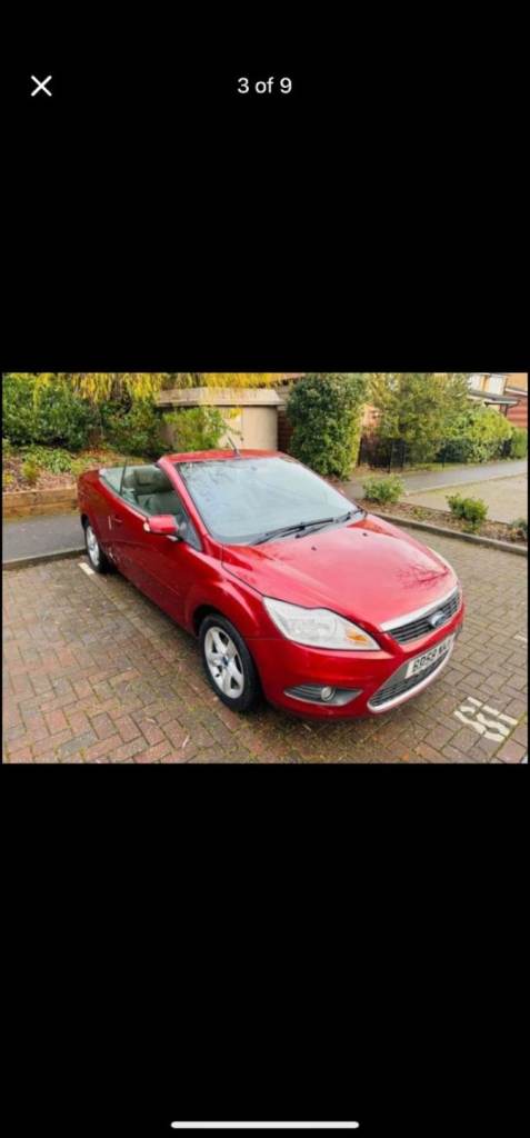 Ford, FOCUS CC, Convertible, 2009, Manual, 1596 (cc), 2 doors