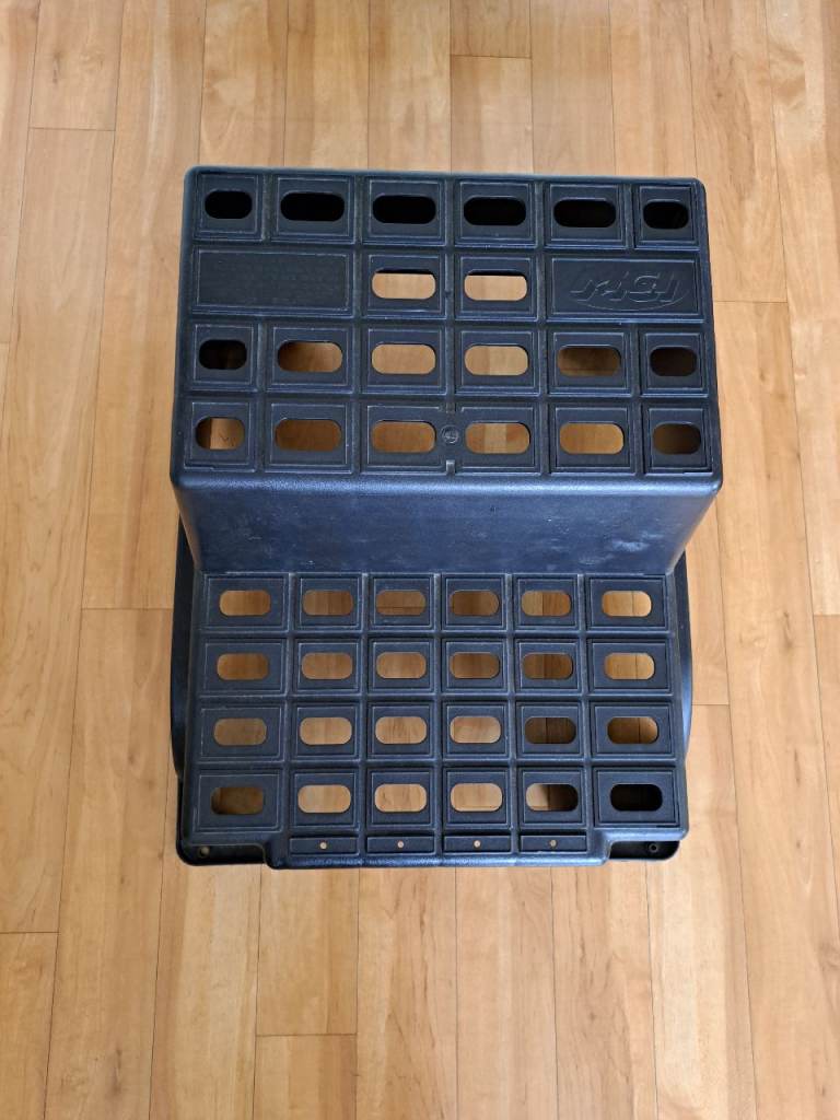 Double caravan step. Milenco