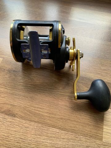 Okuma Magnetix MG 45 LS sea Fishing level wind multiplier Reel