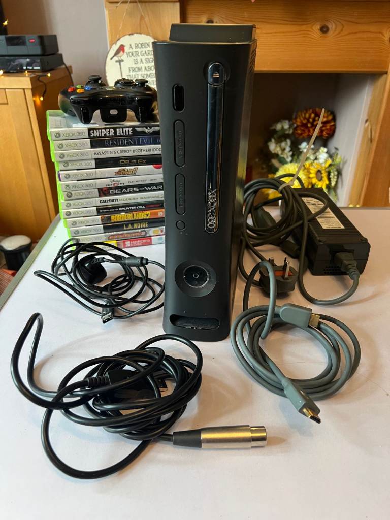 Bundle XBox 360 Games & Console 120gb HDD