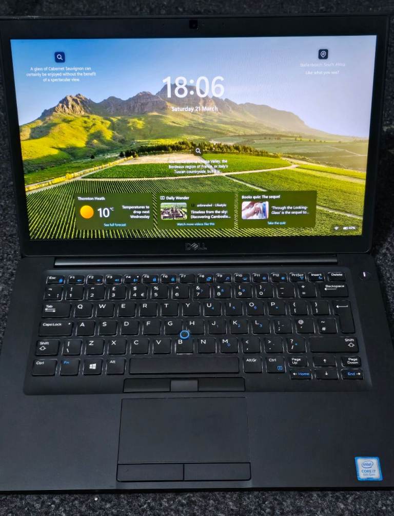 Dell Latitude 5400 i5-8365U 8GB Ram 256GB SSD FHD Laptop Windows 11 Pro / Microsoft word office