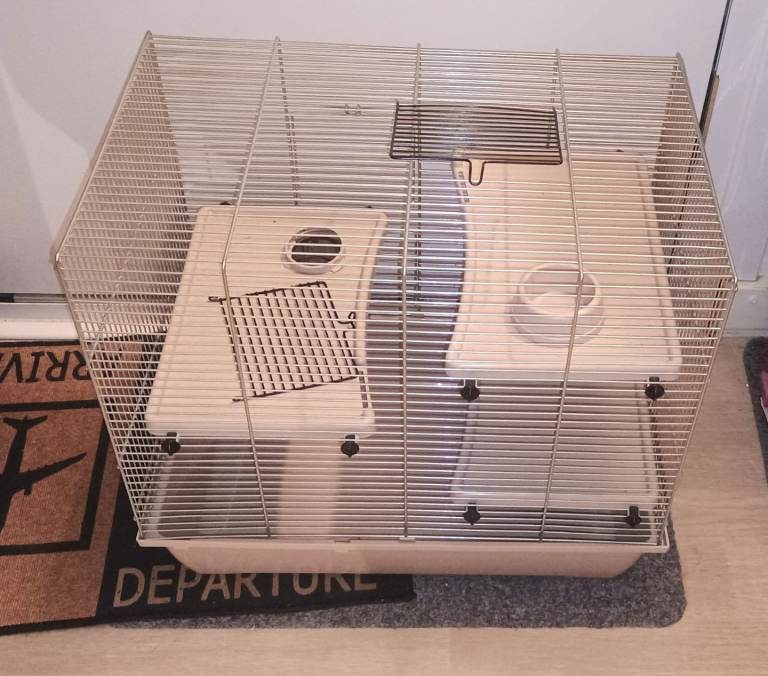 3 Tier Small Rodent / Hamster Cage - 50x44x33cm