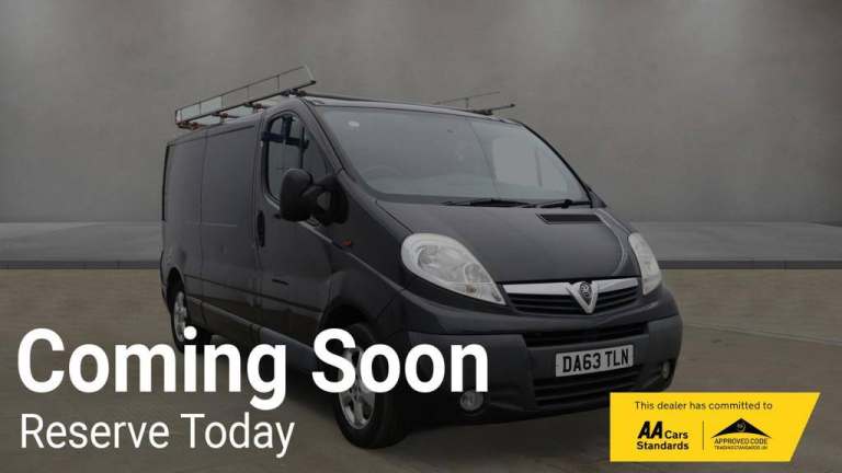 2013 Vauxhall Vivaro 2.0 2900 CDTi Sportive Panel Van 4dr Diesel Manual FWD L3 (195 g/km, 113 bh ...