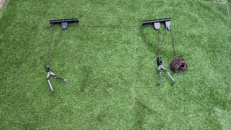 Bike hoist/storage 