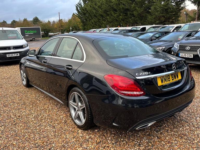 2018 Mercedes-Benz C Class 2.1 C220d AMG Line G-Tronic+ Euro 6 (s/s) 4dr SALOON Diesel Automatic