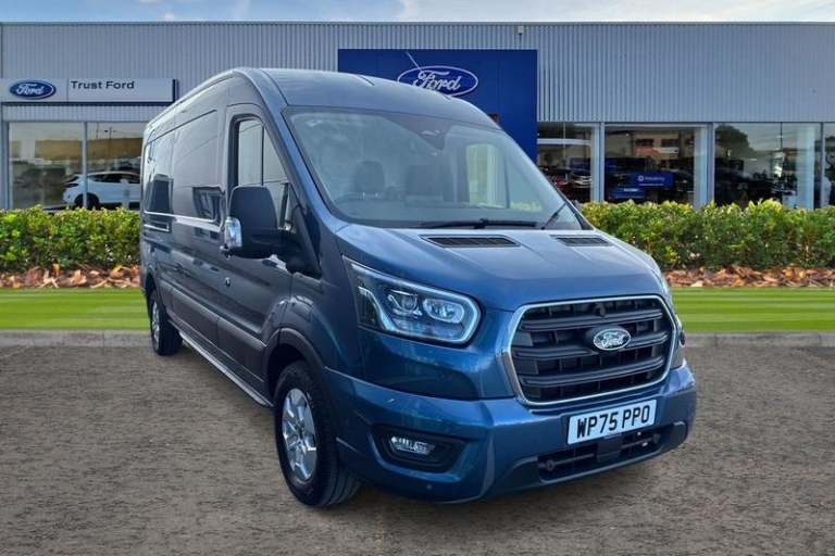 2025 Ford Transit 2.0 EcoBlue 165ps H2 Limited Van [Nav] PANEL VAN DIESEL Manual