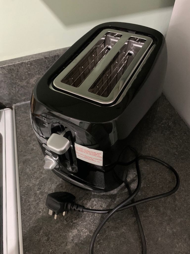 Asda black toaster 