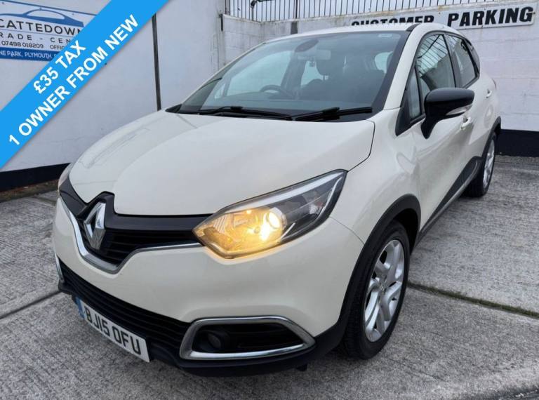 2015 15 RENAULT CAPTUR 0.9 TCE ENERGY DYNAMIQUE MEDIANAV SUV 5DR PETROL MANUAL E