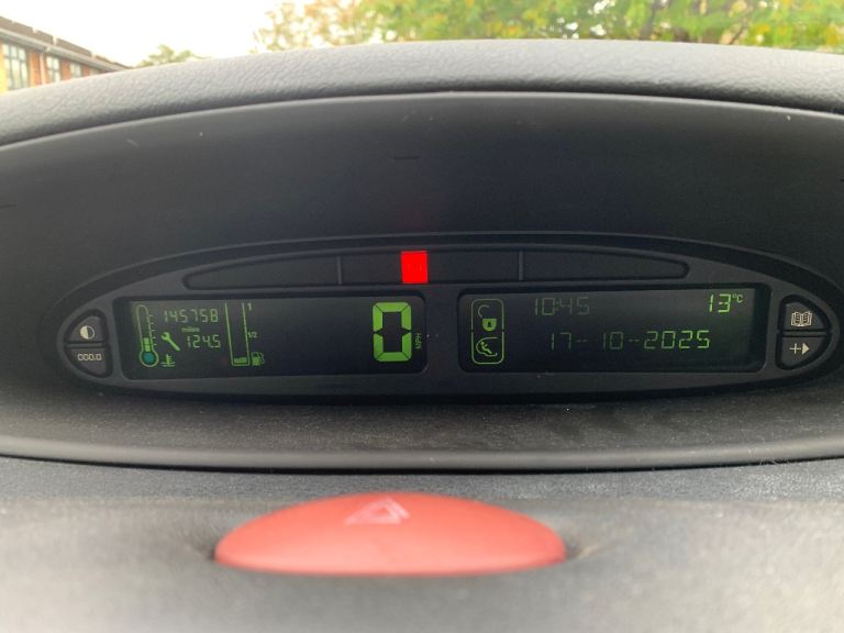 2008 Citroen Picasso 1.6 HDI mot 2026 2 remote keys 2 owners MPV 