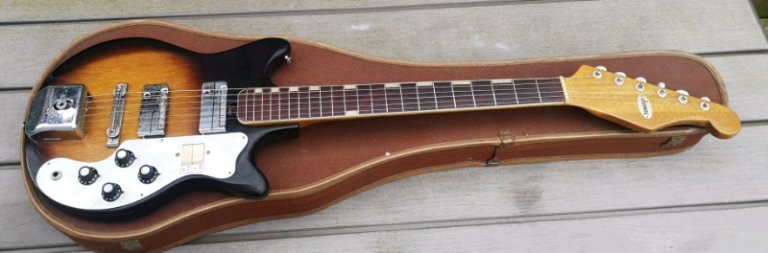Rare 69s teisco starway eno shelly buzzcocks guitar 