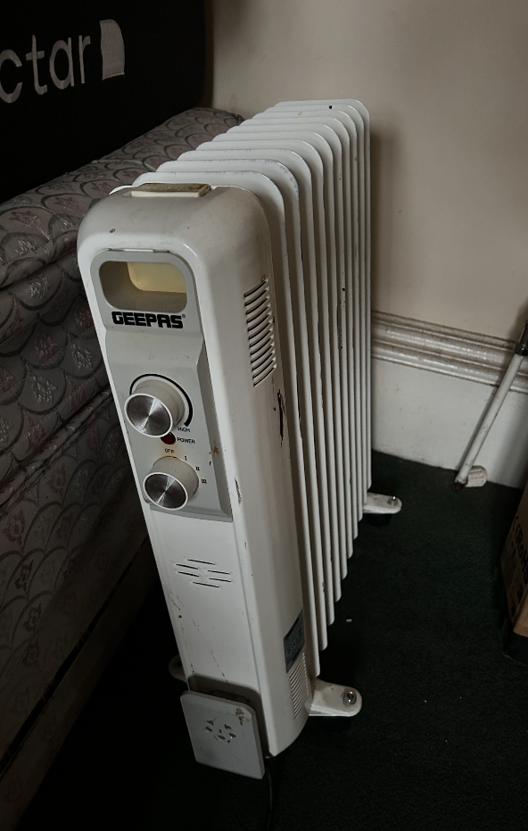 electric heater (needs fixing)