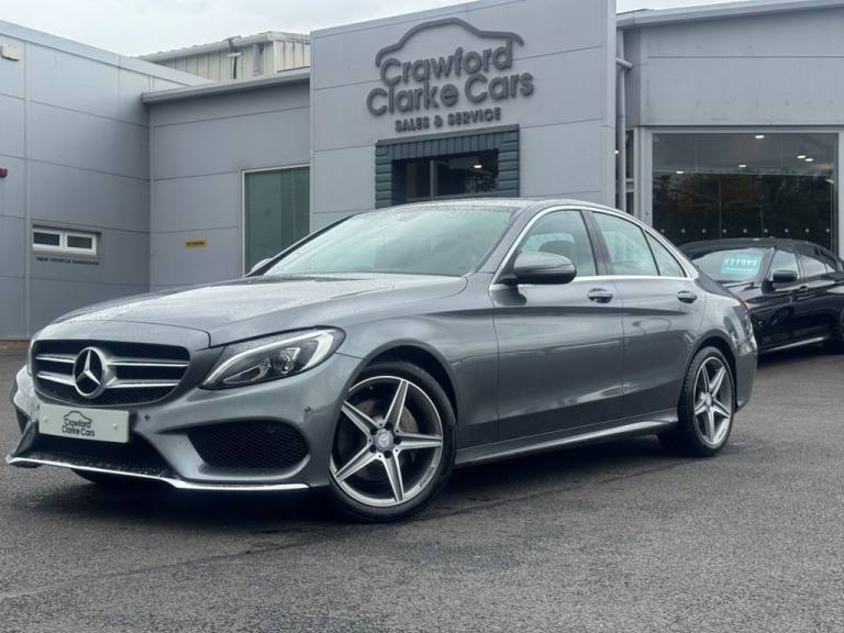 2017 Mercedes-Benz C Class 2.1 C220d AMG Line Saloon 4dr Diesel G-Tronic+ Euro 6 (s/s) (170 ps) S...