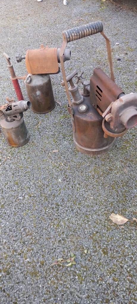 Blow Lamps - Vintage Brass 