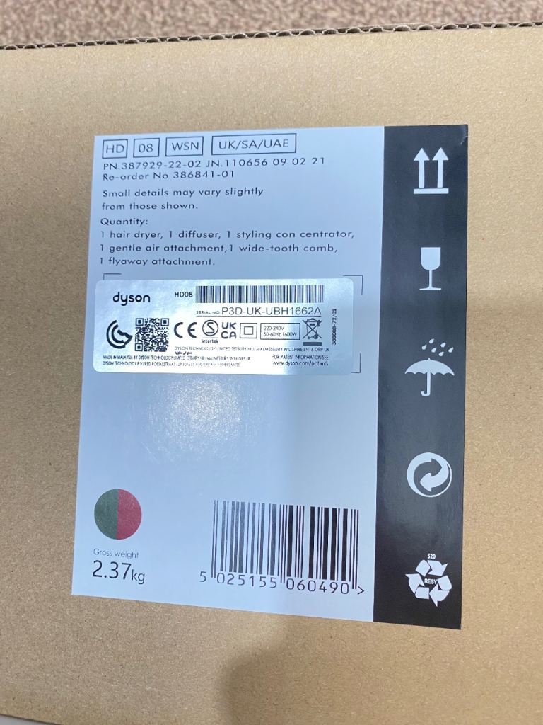 Dyson Supersonic Hairdryer 