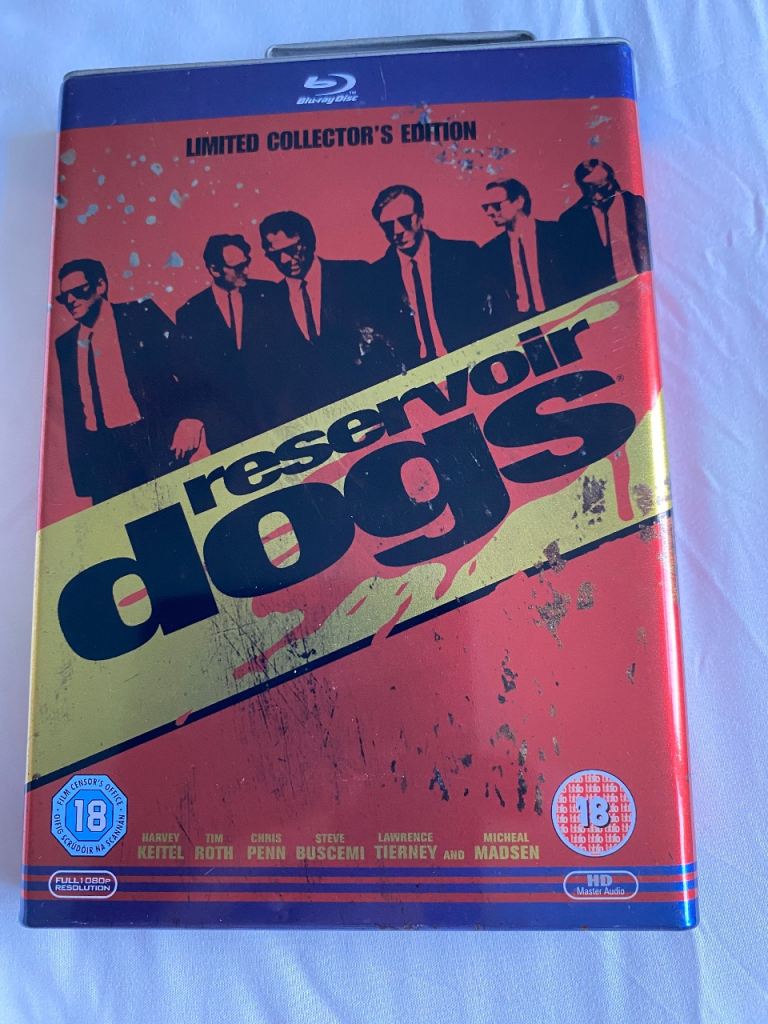 Reservoir Dogs Steel box Limited Collector's Edition Blu-ray