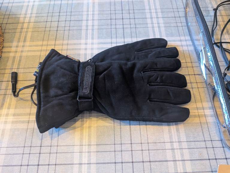 Nubuck Gerbings Heated Motorcycle Gloves - Small - Can post