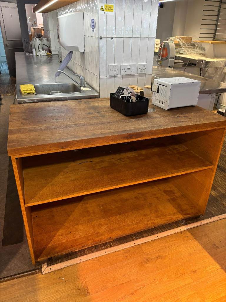 Wooden Shelf / Counter Unit