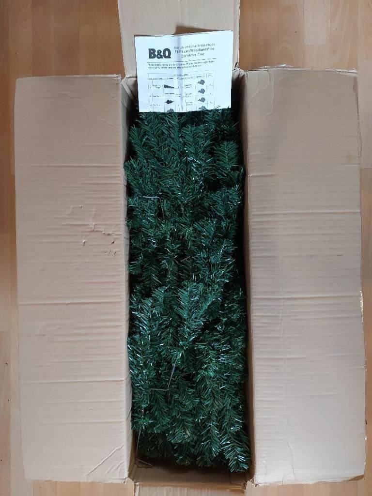 B&Q 7ft (213cm) Christmas Tree