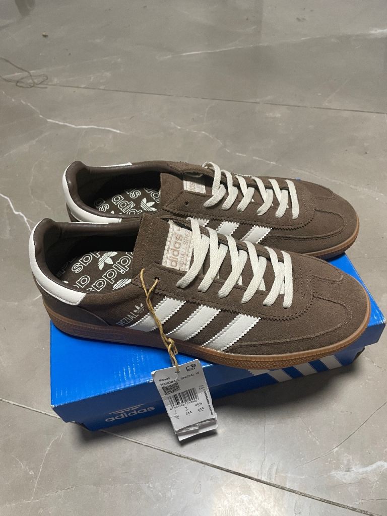 Adidas Spezial Trainers – Brown Suede, Brand New