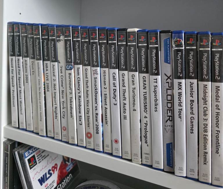 Playstation 2 - Aqua Blue.