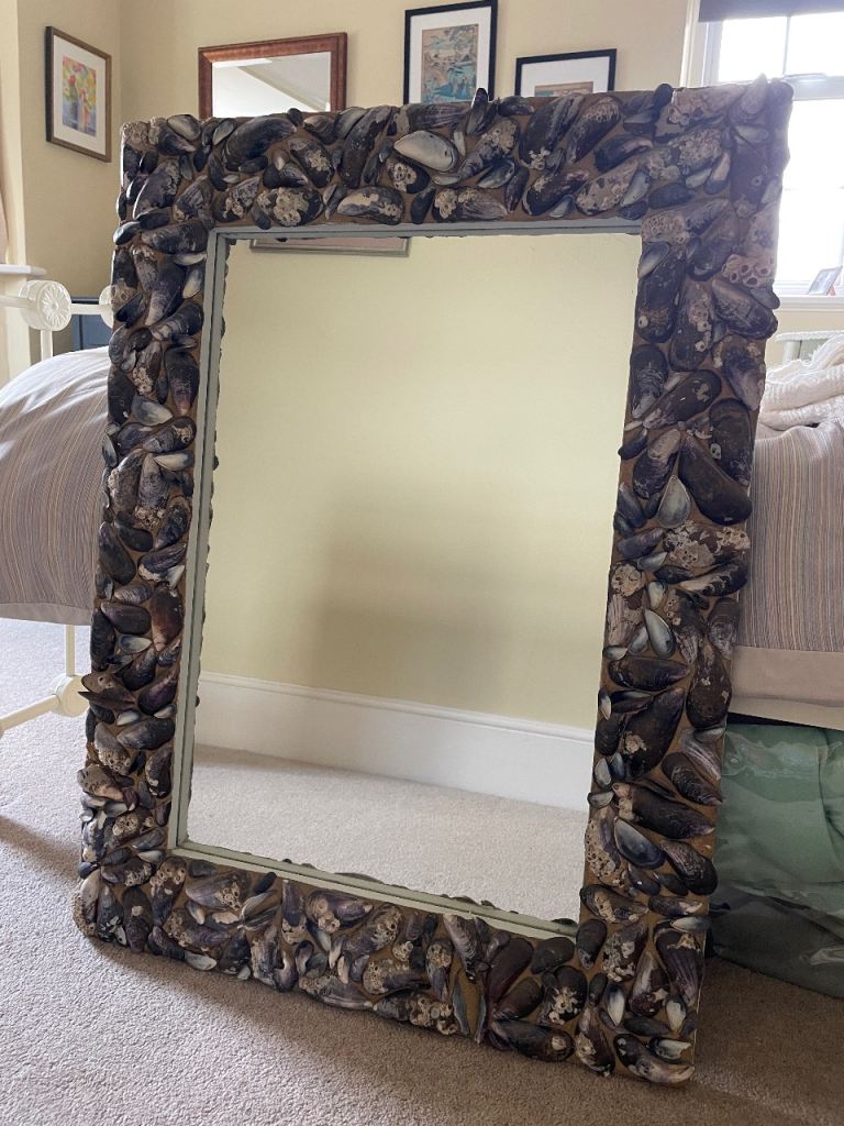 Large Mirror with Shells