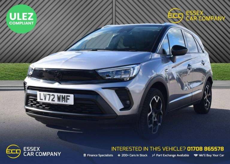 2022 Vauxhall Crossland 1.2 Turbo Ultimate SUV 5dr Petrol Auto Euro 6 (s/s) (130 ps) Petrol Autom...