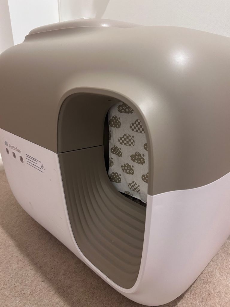 PetSnowy Automatic Self-Cleaning Cat Litter Box 