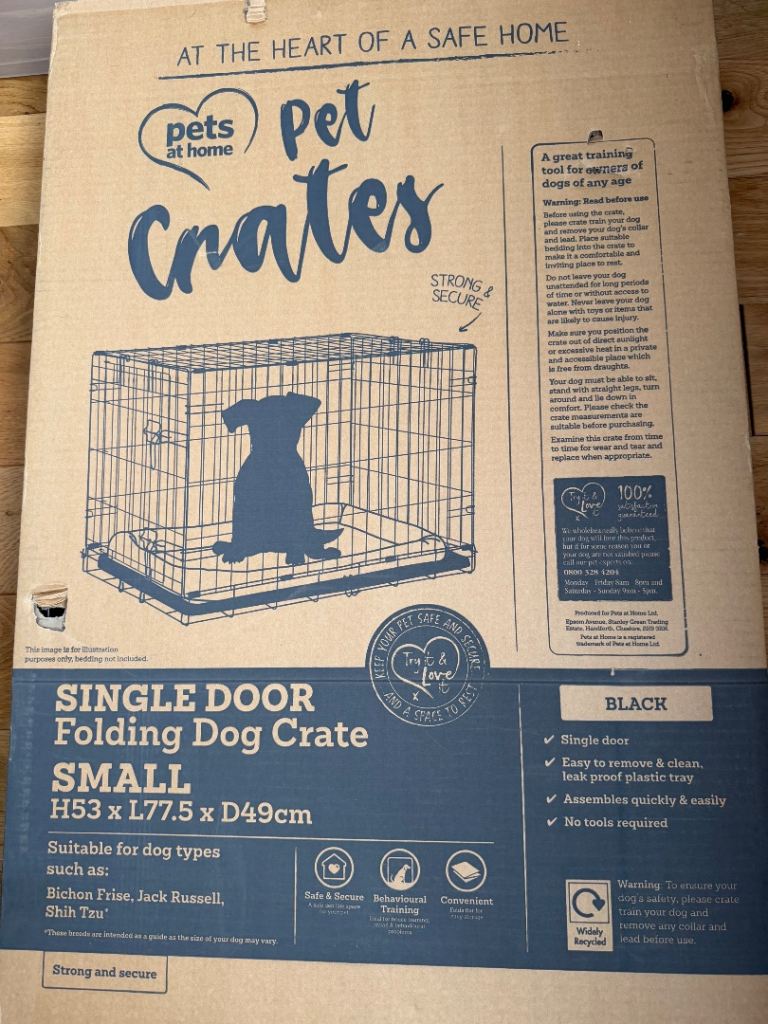 Black Dog Crate