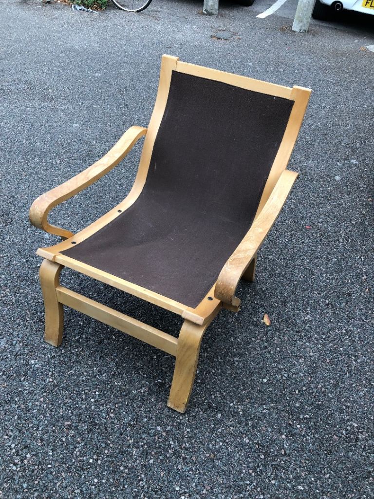 Wooden lounge chair body
