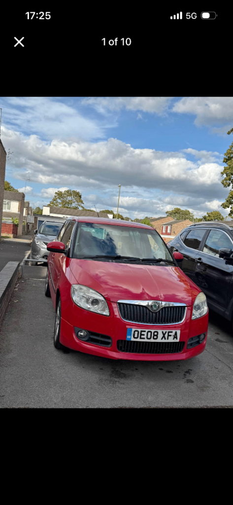 Skoda, FABIA, Hatchback, 2008, Manual, 1198 (cc), 5 doors