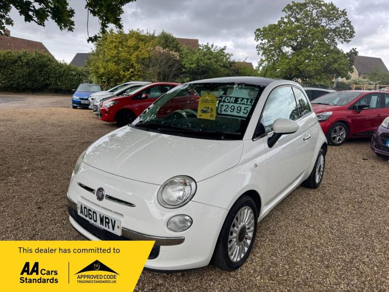 2011 Fiat 500 1.2 Lounge 3dr [Start Stop] HATCHBACK Petrol Manual