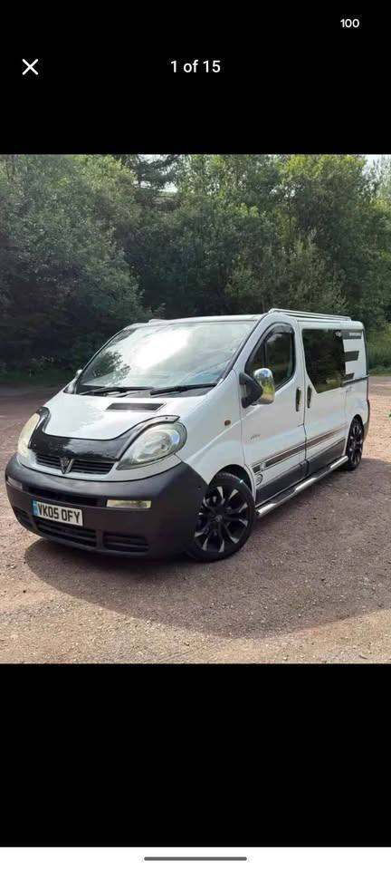 Vauxhall Vivaro (2005) Camper Van