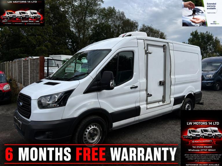 FORD TRANSIT T350 130 BHP 2.0 ECOBLUE L3H2 LWB FREEZER VAN 2018 68 REG EURO 6