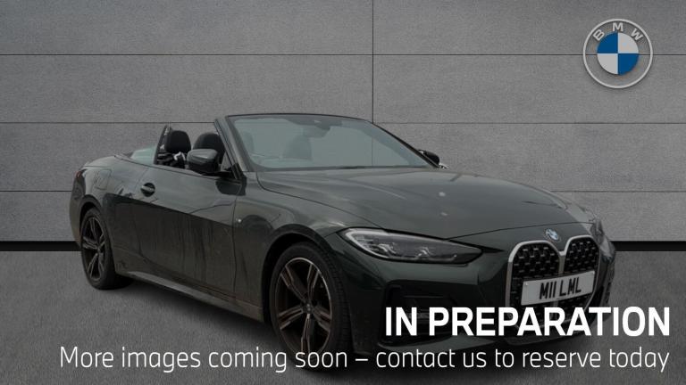 2022 BMW 4 Series 420i M Sport 2dr Step Auto CONVERTIBLE PETROL Automatic