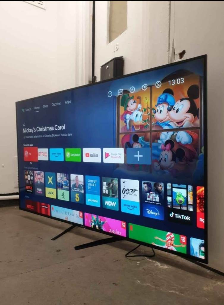 65"SONY BRAVIA ANDRIOD 4K ULTRA HD HDR SMART WIFI LED TV 289£