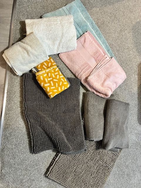 Big towel bundle and bath mats
