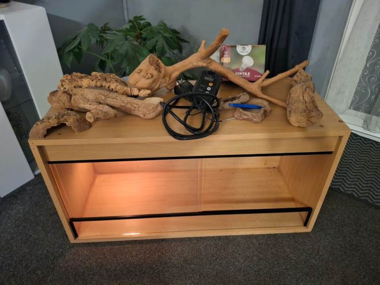 3ft vivarium with accessories