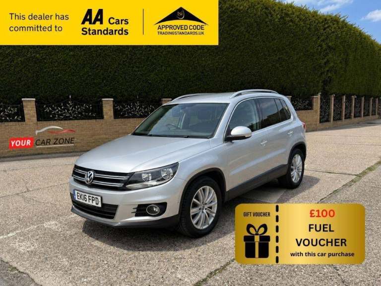 2016 Volkswagen Tiguan 2.0 Tdi Bluemotion Tech Match Edition Suv Suv Diesel Manual