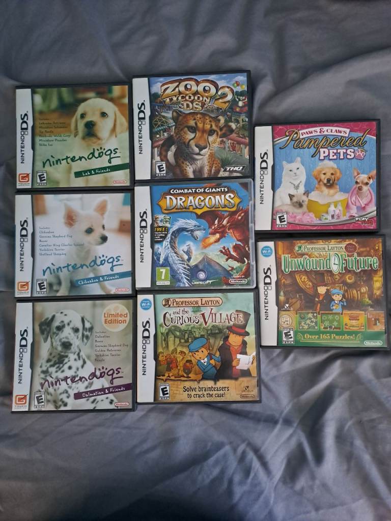 Nintendo ds games bundle