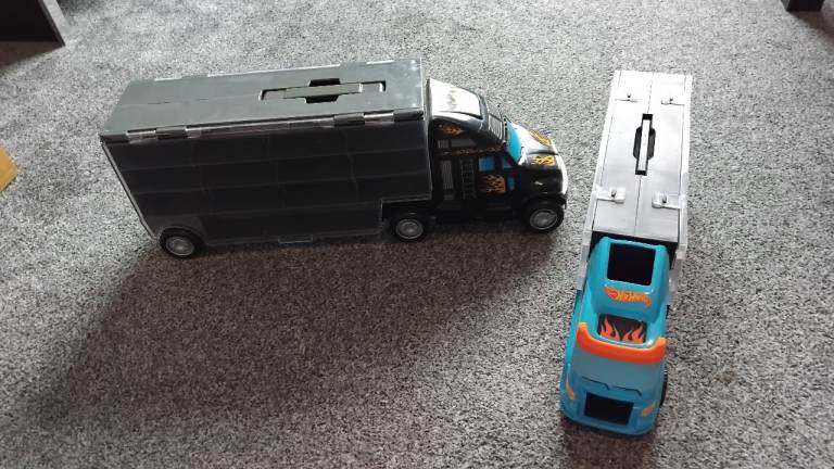 Hot Wheels Car Transporters x 2 