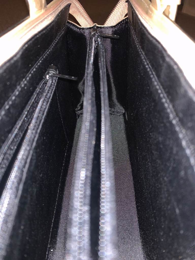 NEW black and beige bag