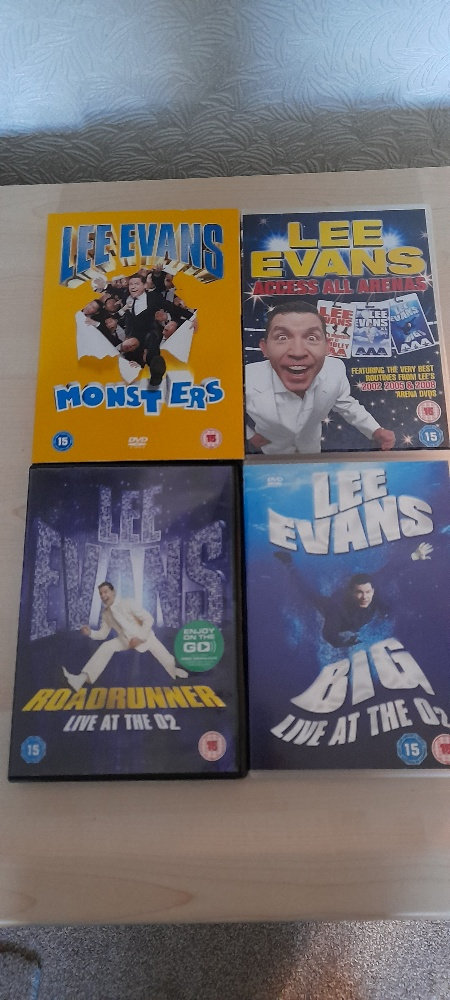 Lee Evans DVD Collection, As New