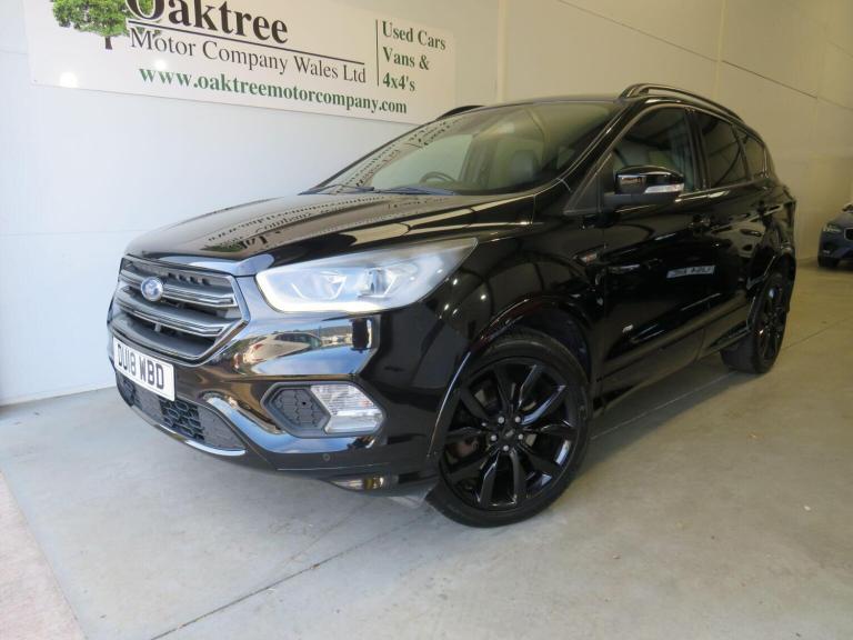 FORD KUGA 2.0 TDCi ST-Line X Powershift AWD Euro 6 (s/s) 5dr Black Auto Diesel 2