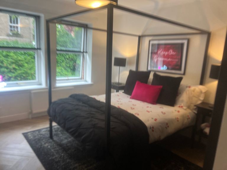 Double Four Poster Bedframe