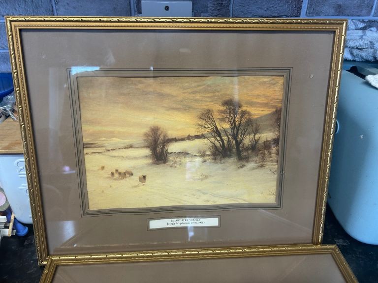 Joseph Farquharson Paintings x2 
